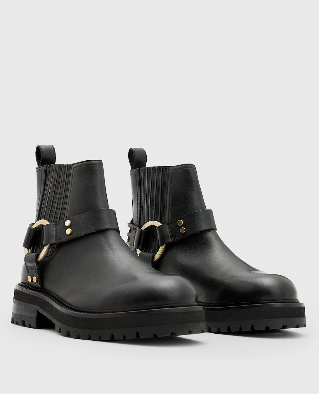 Maddie Biker Boots - Black