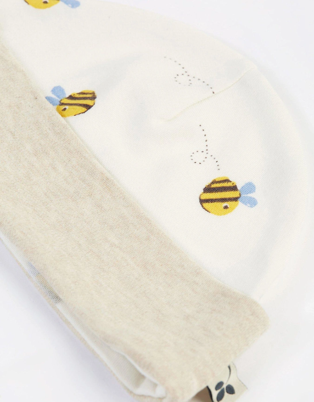 Buzzy Bee Muslin Gift Set - White