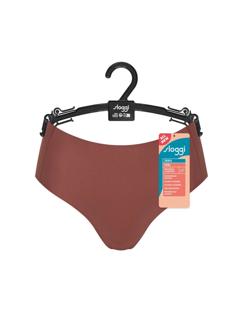 ZERO Feel 2.0 High Waist Briefs - Burnt Henna Brown