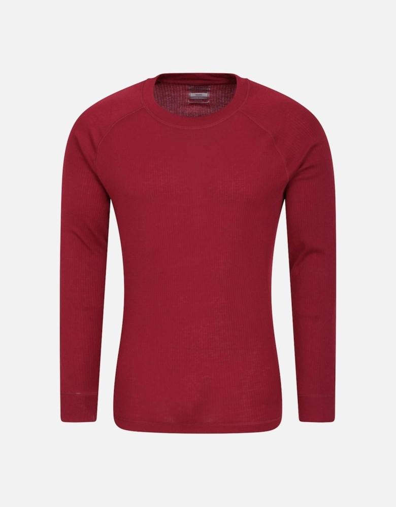 Mens Talus Round Neck Long-Sleeved Thermal Top