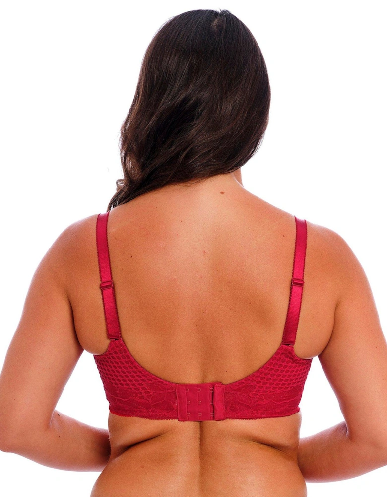 Reflect Underwired Side Support Bra - Red