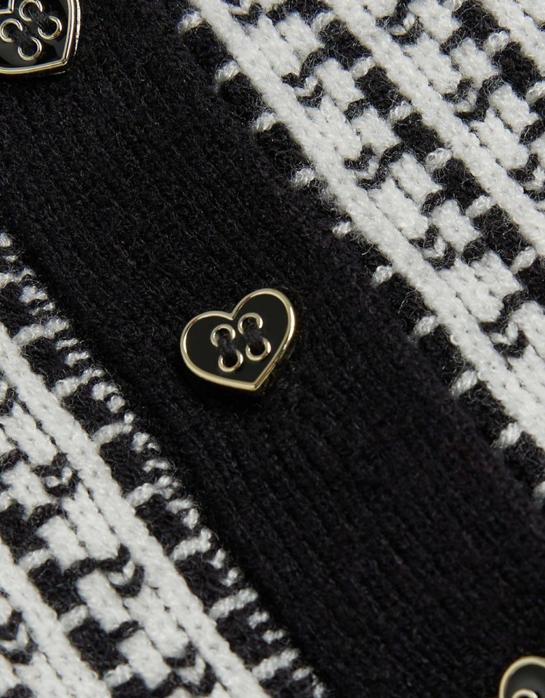 Baby Girls Cardigan Set - Black