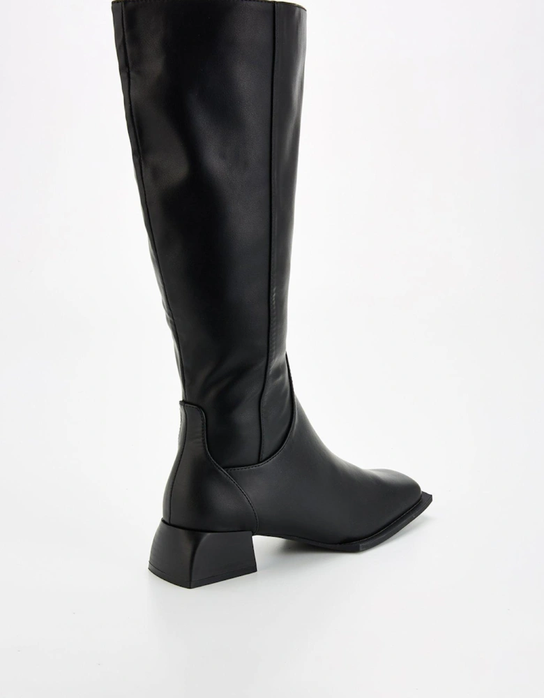 Elixir Knee High Boots - Black