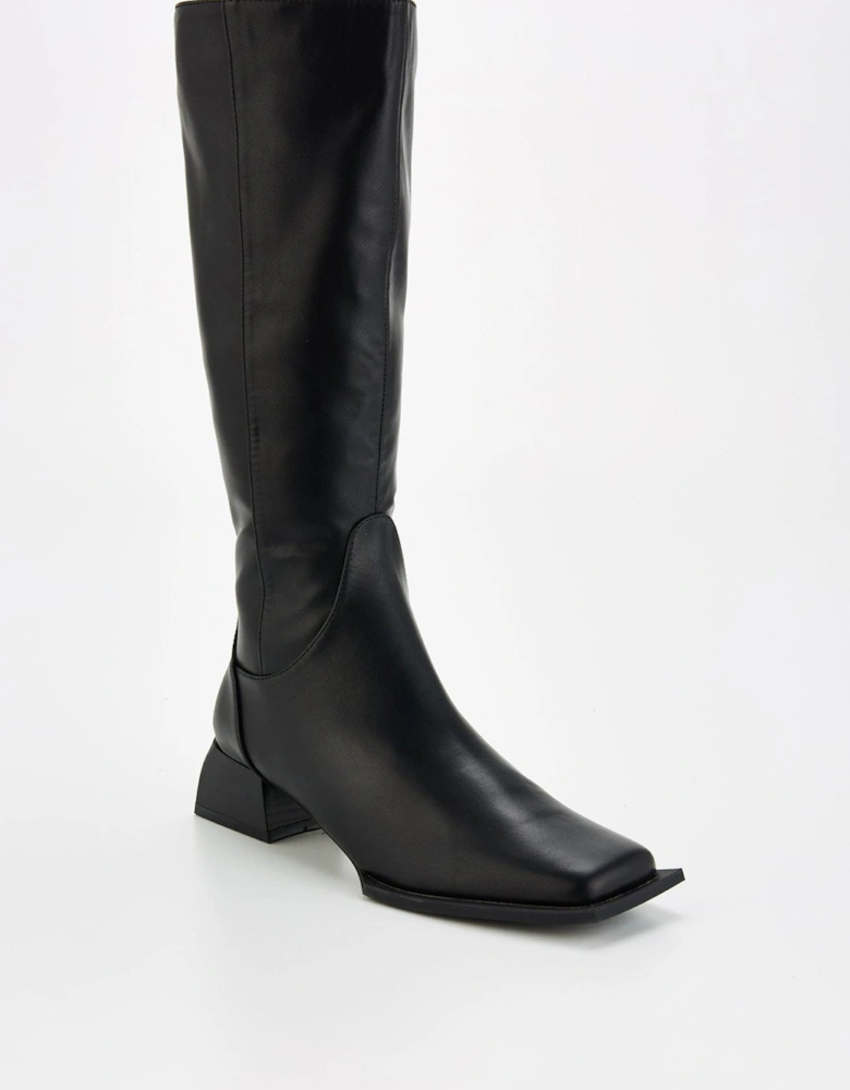 Elixir Knee High Boots - Black