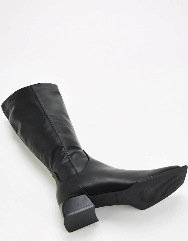 Elixir Knee High Boots - Black