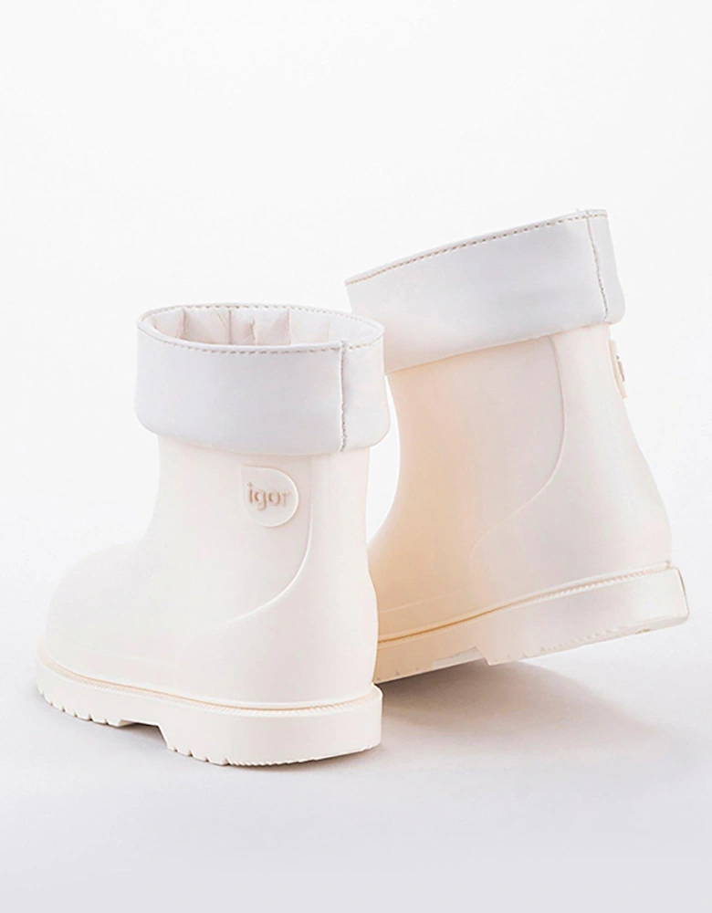 Bimbi Euri Wellington Boot - White