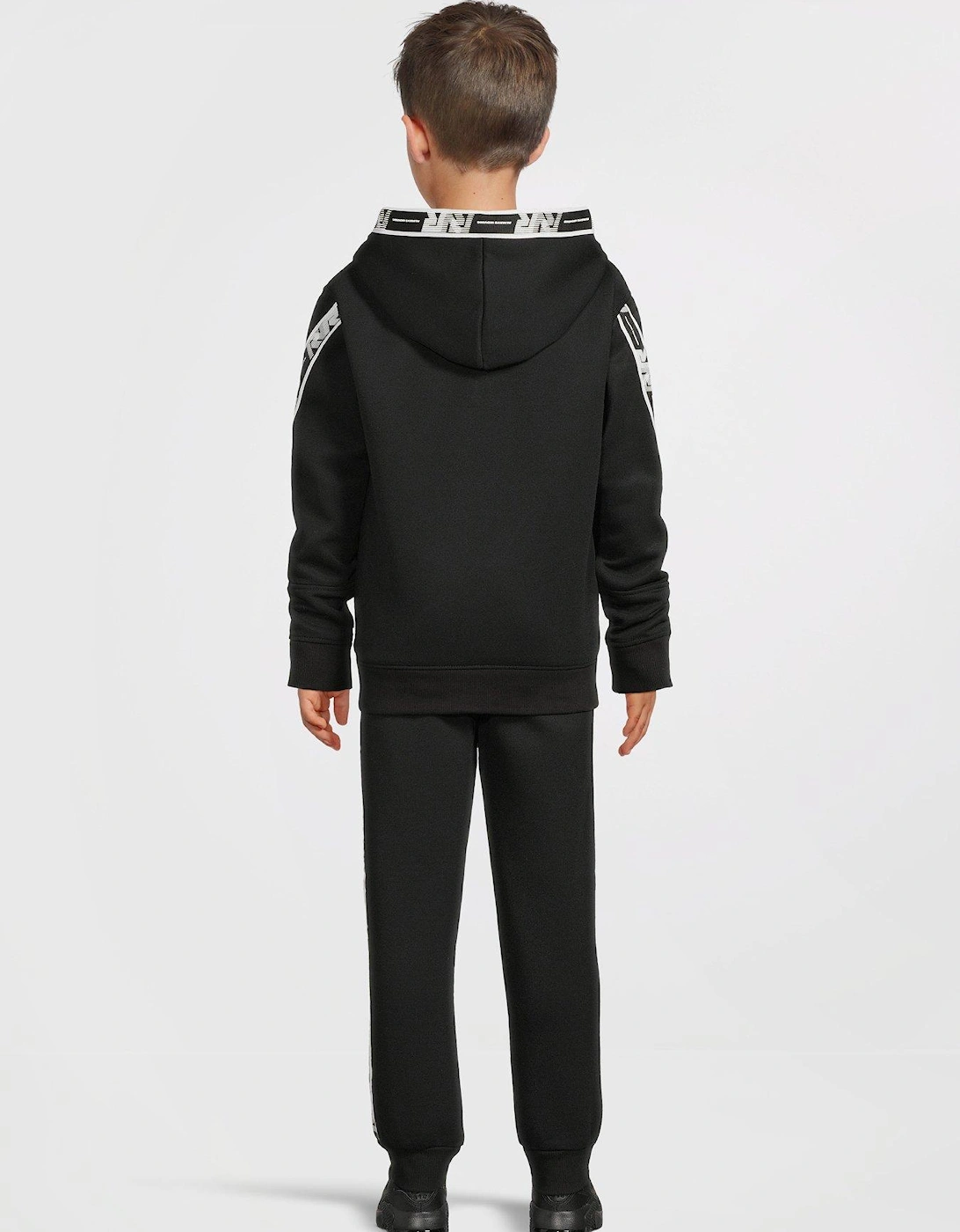 Boys Rvr Taped Hoodie And Jogger Set - Black