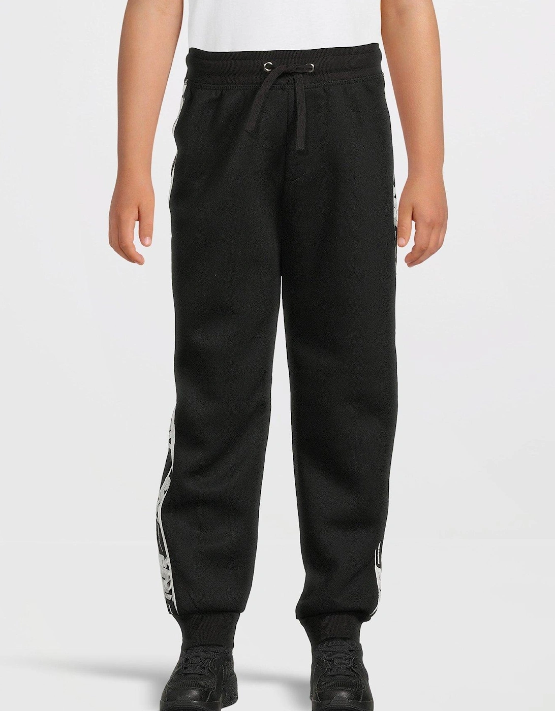 Boys Rvr Taped Hoodie And Jogger Set - Black