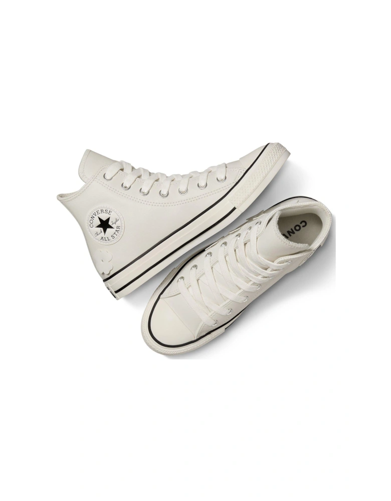 Womens Metallic Ballet Leather Ox Trainers - Metallic - Multi