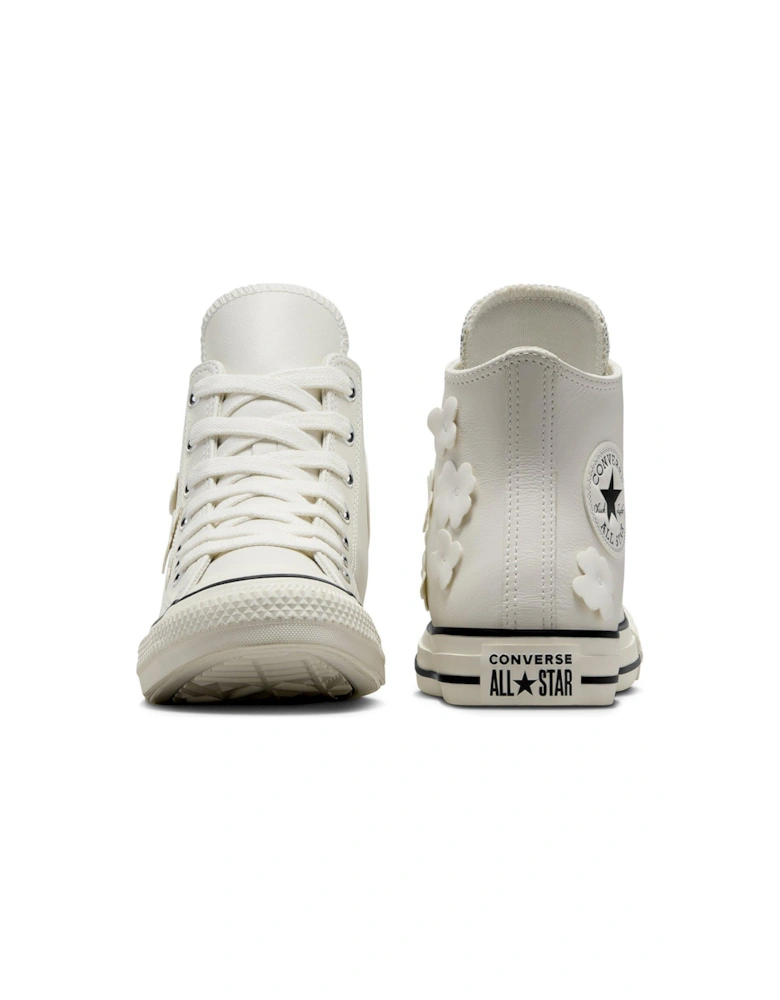 Womens Metallic Ballet Leather Ox Trainers - Metallic - Multi