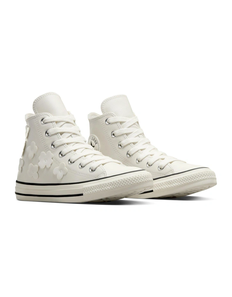 Womens Metallic Ballet Leather Ox Trainers - Metallic - Multi