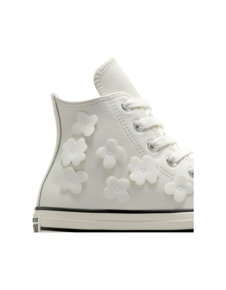 Womens Metallic Ballet Leather Ox Trainers - Metallic - Multi
