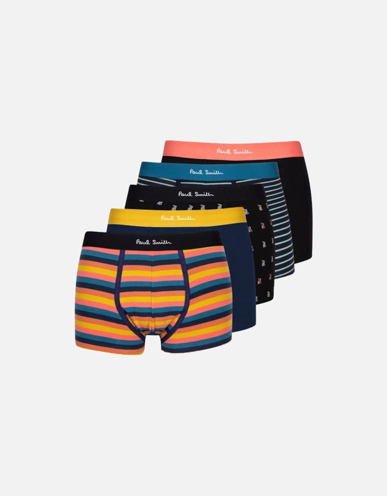 5-pack Men's Trunk - Stripe Mix, Multi