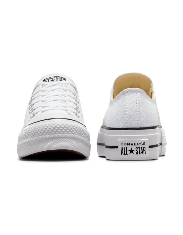 Womens Lift Ox Trainers - White/Black