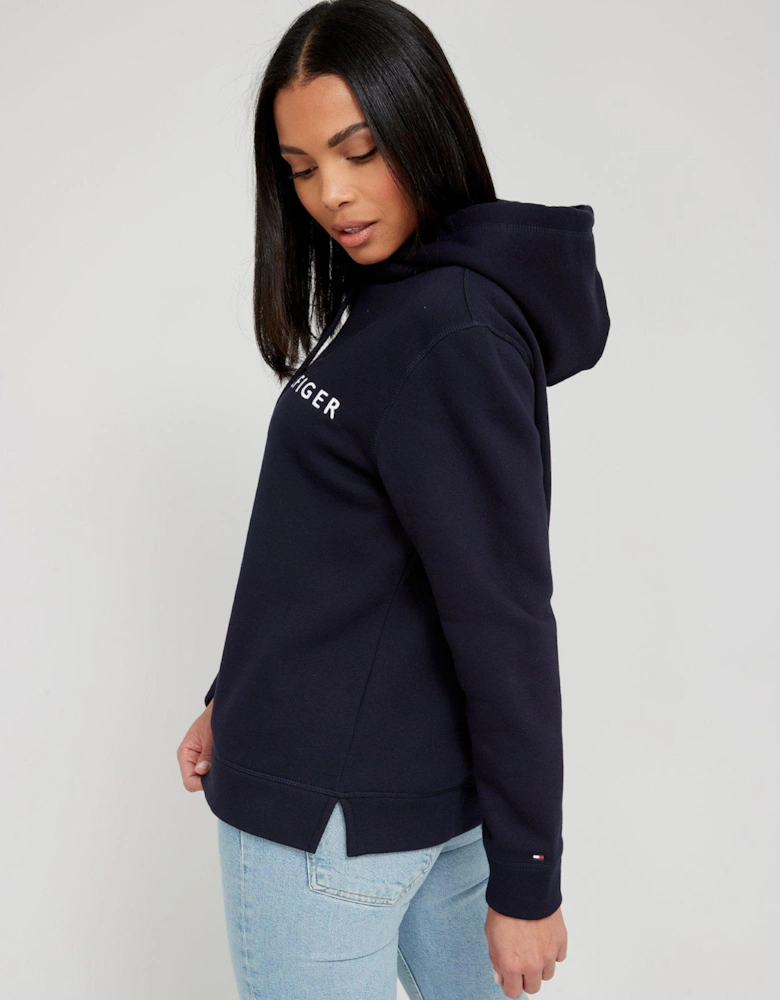 Classic Logo Hoodie - Dark Blue