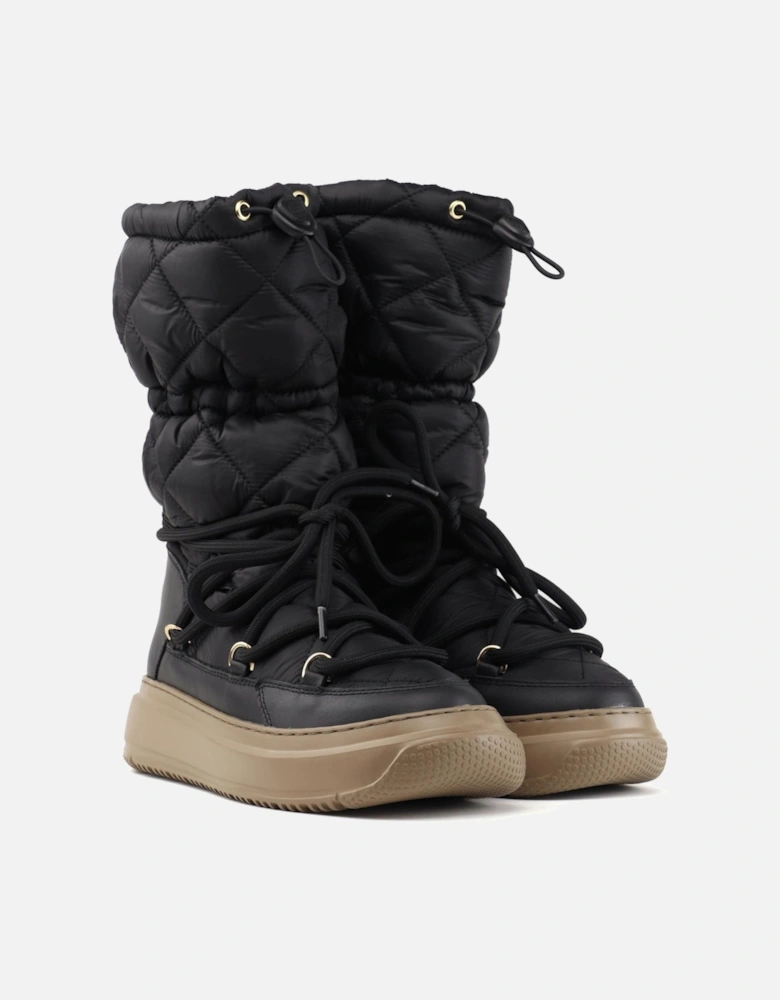 Womens Gravita Mid Pull On Waterproof Long Snow Boots