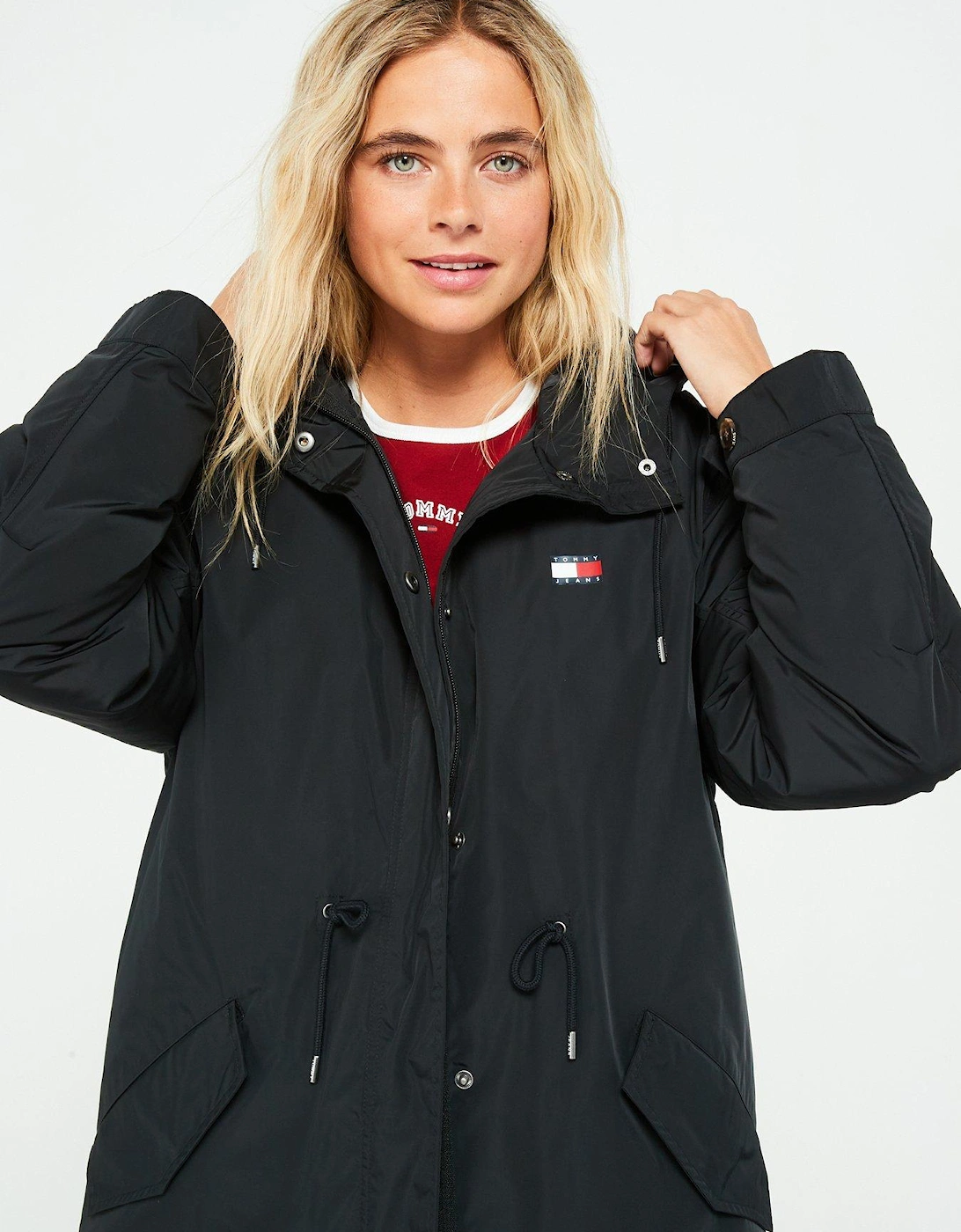 2 In 1 Waterproof Coat - Black