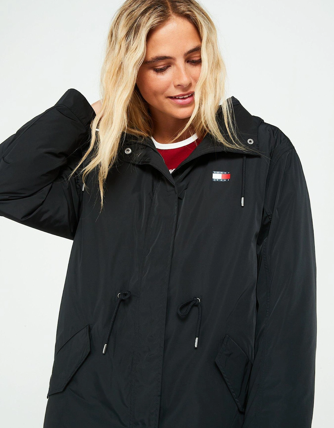 2 In 1 Waterproof Coat - Black