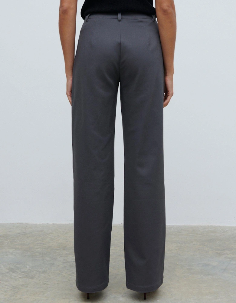 Brady Front Pleat Trouser - Grey