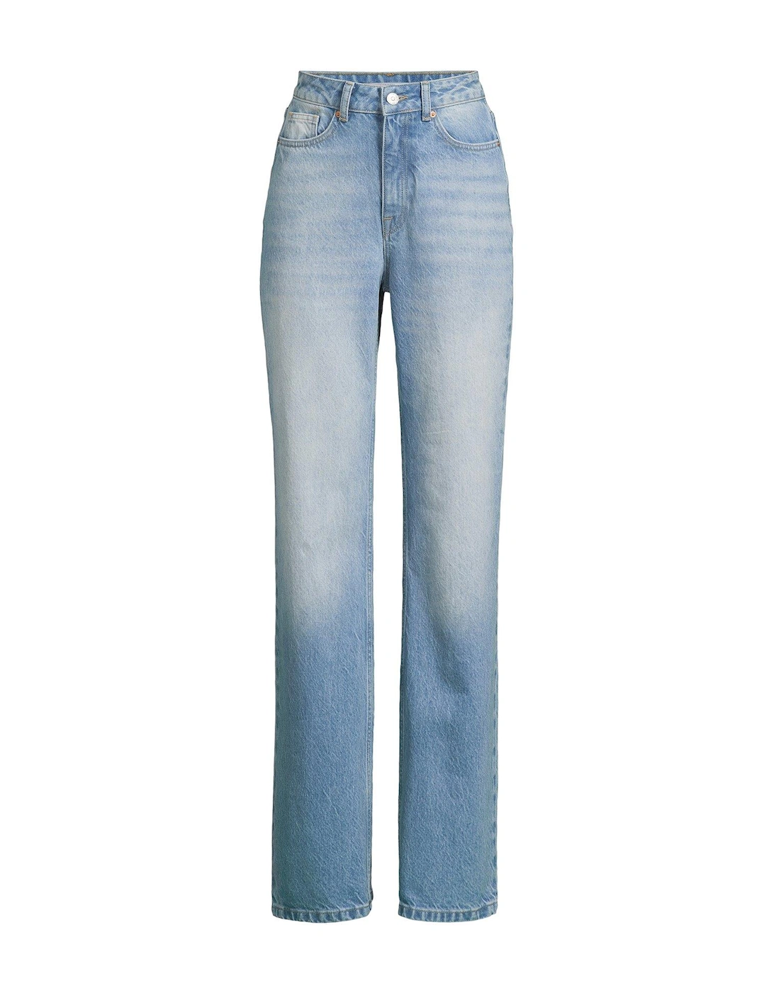 Wide Leg Jeans - Blue