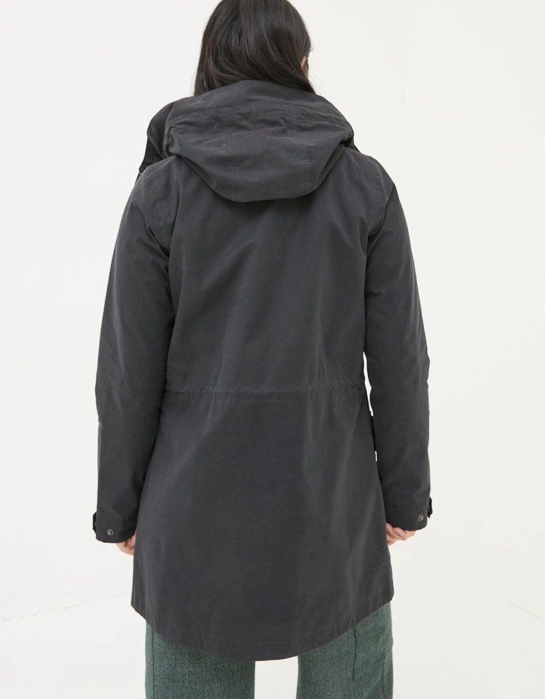 Tiegan Waterproof Coat - Black