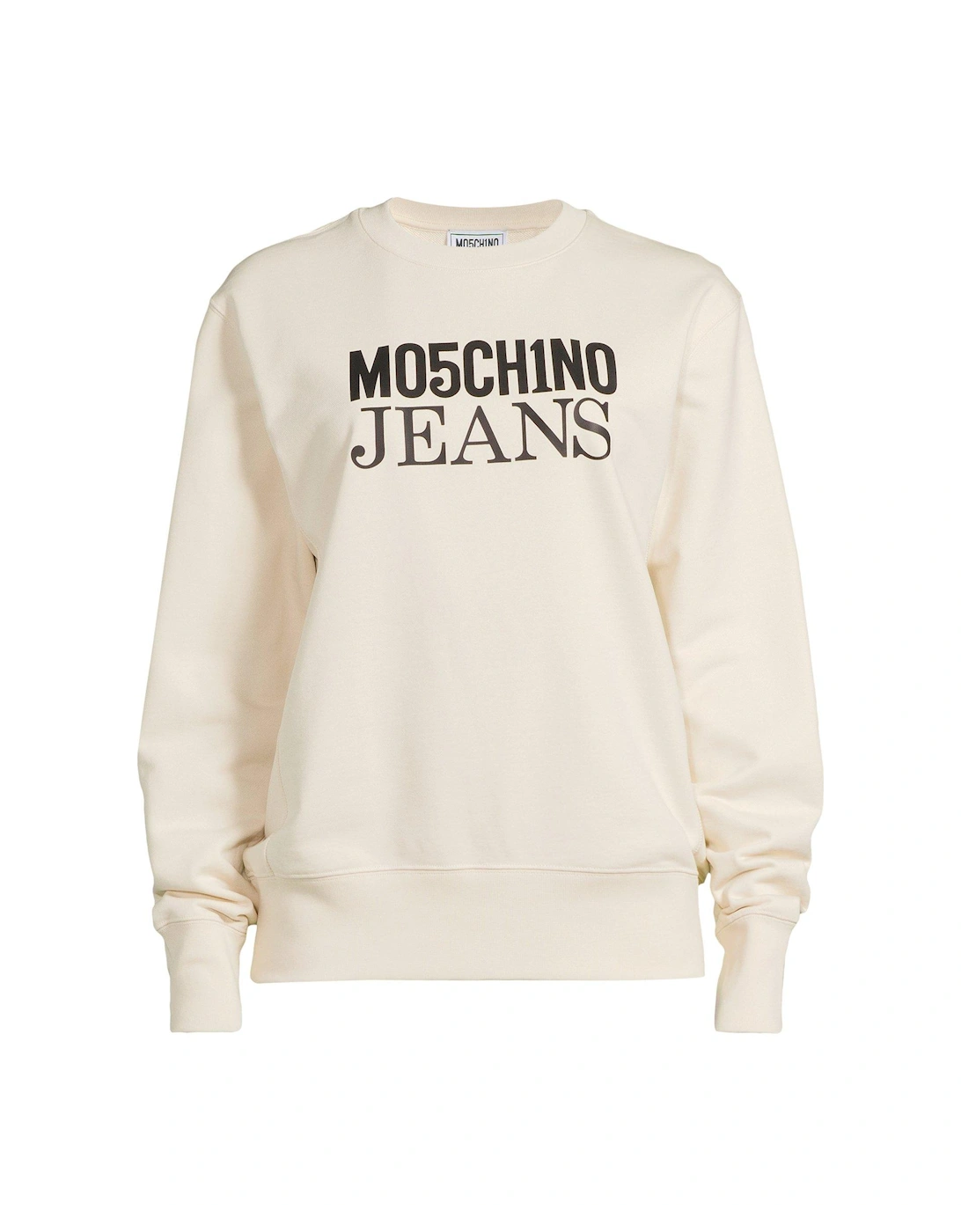 Large Logo Crew Neck Sweatshirt - Ivory