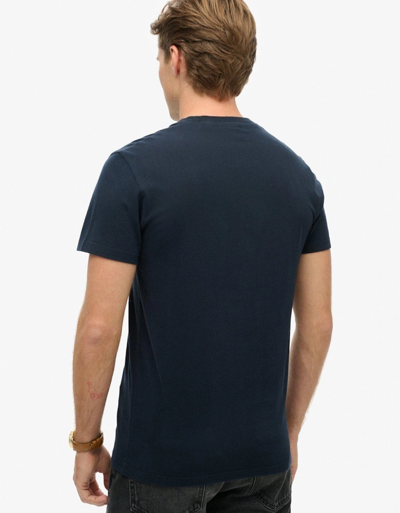 Essential Logo Slim Fit T-Shirt - Navy