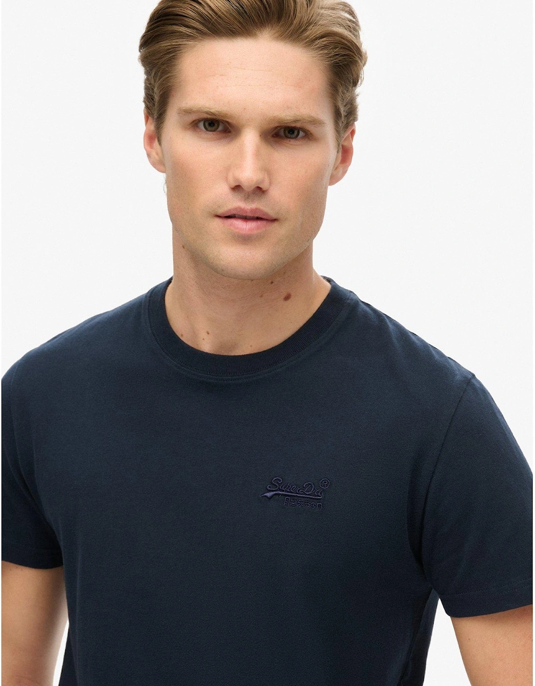 Essential Logo Slim Fit T-Shirt - Navy