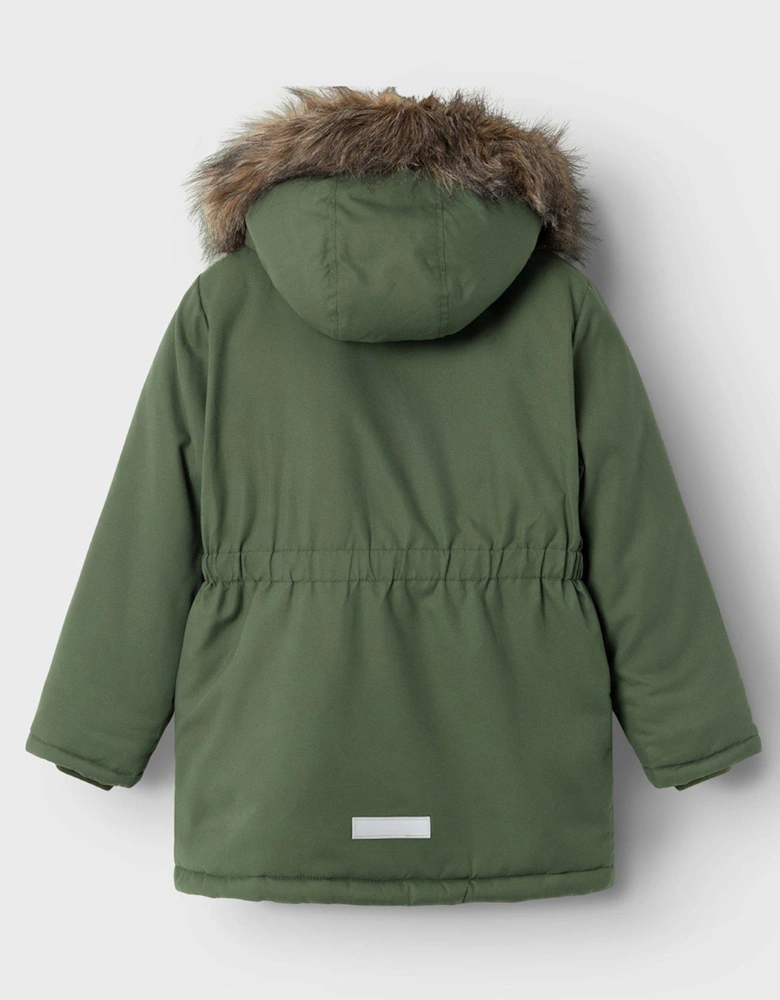 Girls Parka - Khaki