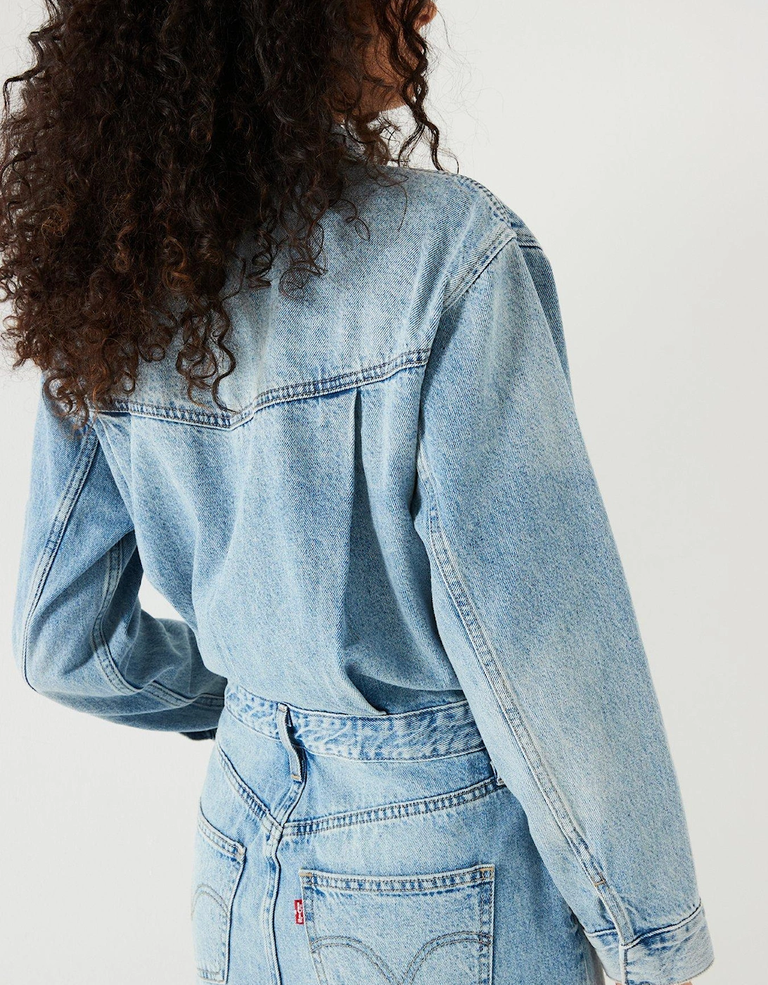 Western Denim Midi Dress - Feeling This