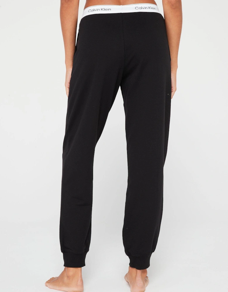 Modern Cotton Loungewear Jogger - Black