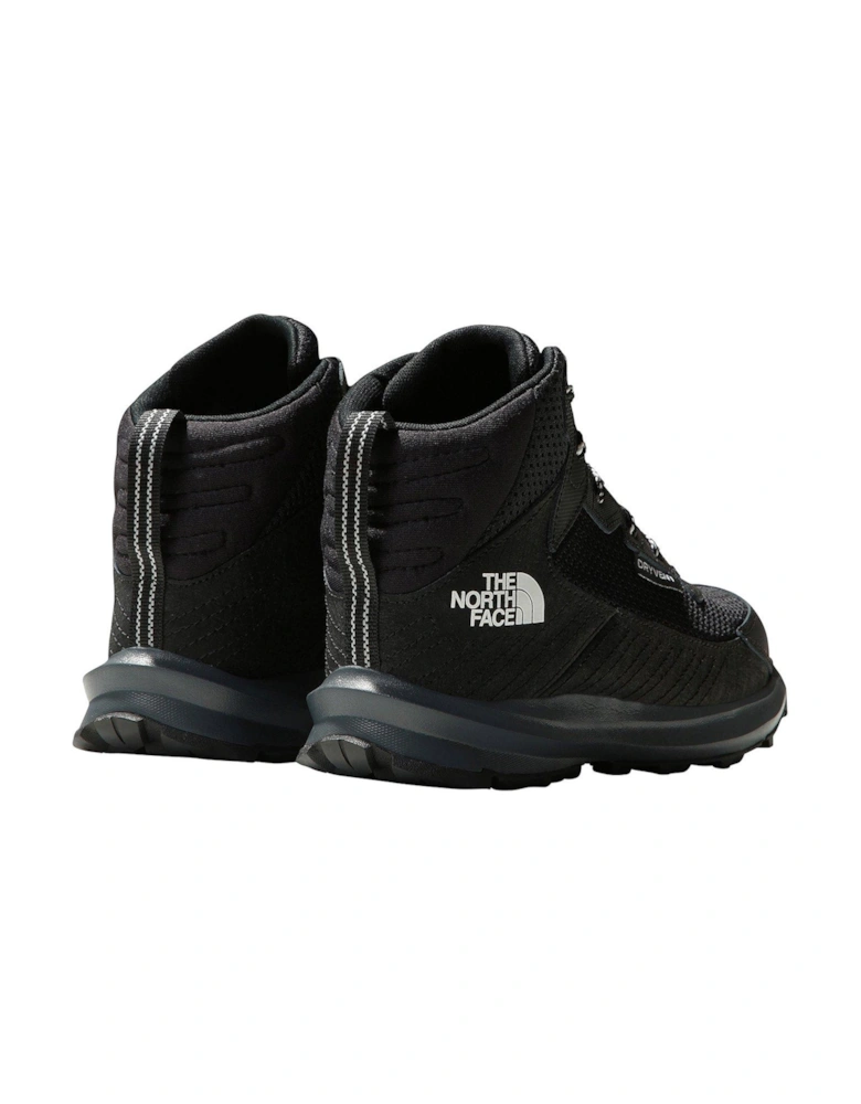 Junior Fastpack Hiker Mid Waterproof Boots - Black