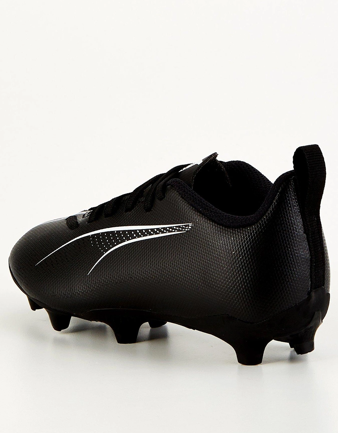 Junior Ultra 5 Play Firm Ground Football Boots - Black