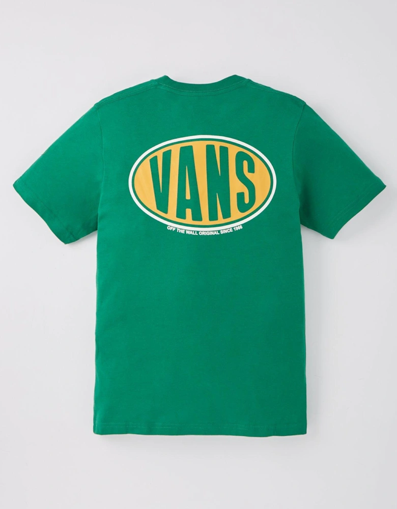 Kid's Spray On Back Graphic T-Shirt - Green