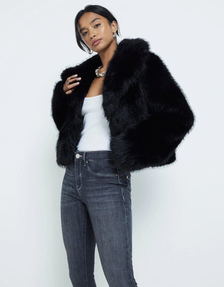 Midi Rise Skinny Sculpt Jean - Dark Grey