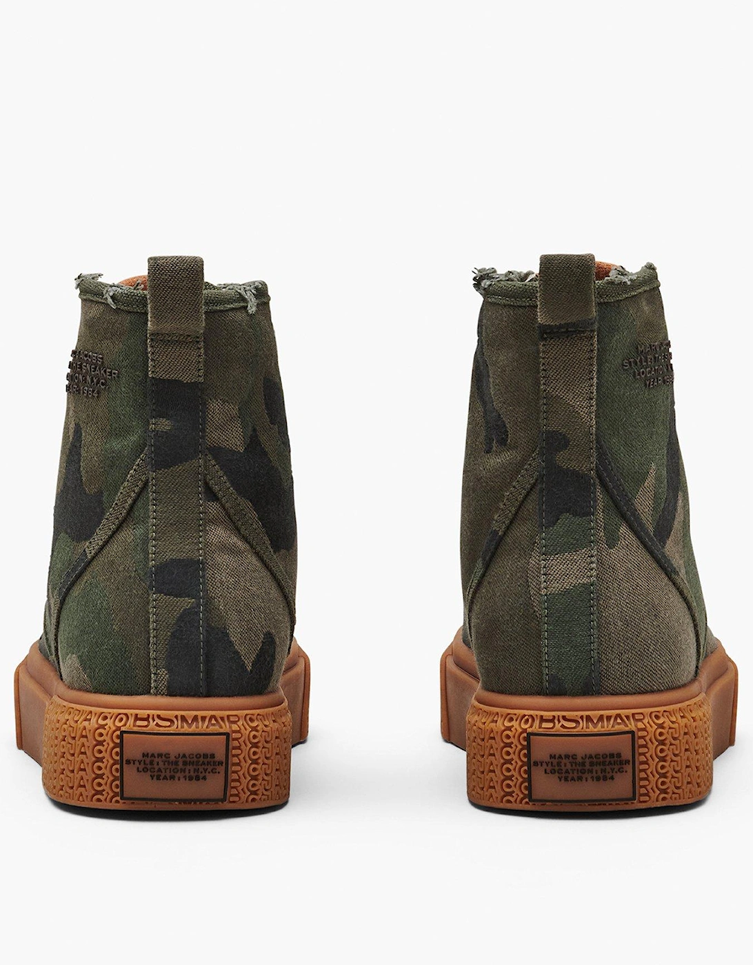 The High Top Sneaker - Camo Multi
