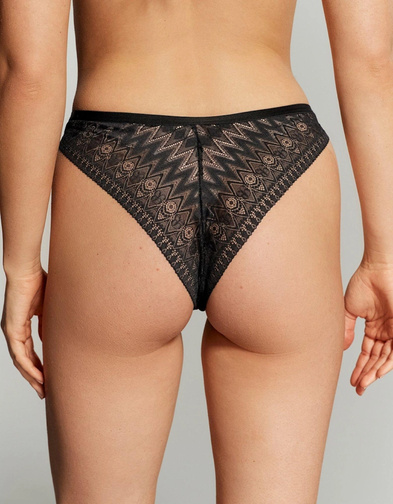 B By Baker Koi 2 Pack Brazilian Briefs - Black