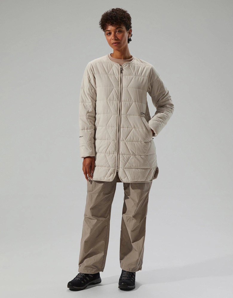 Womens Netherdene Quilted Jacket - Grey