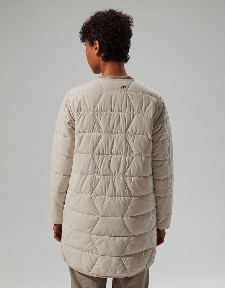 Womens Netherdene Quilted Jacket - Grey