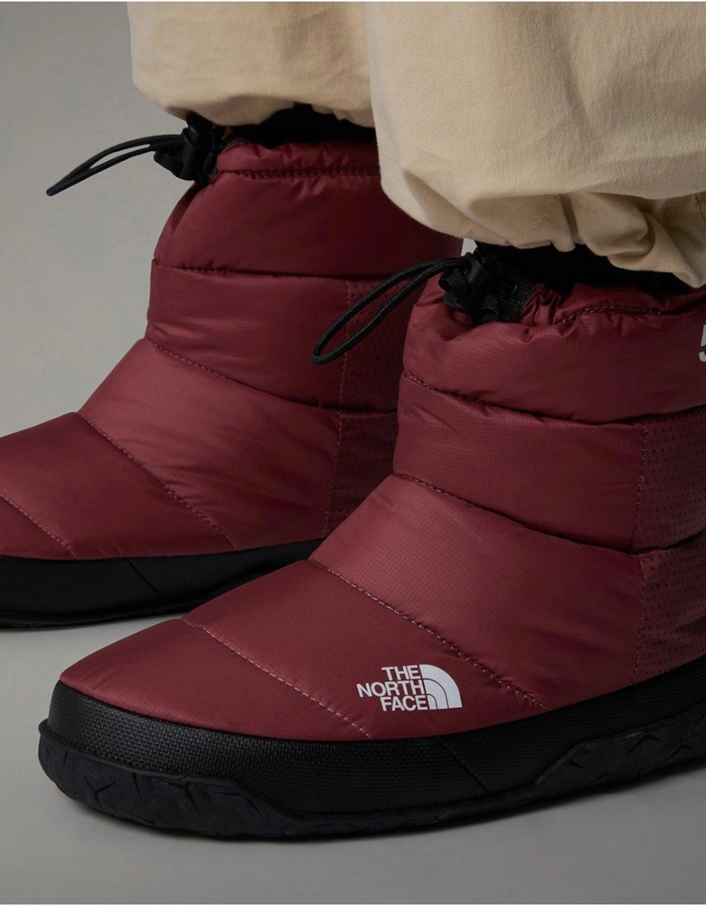 Womens Nuptse Apres Bootie - Plum