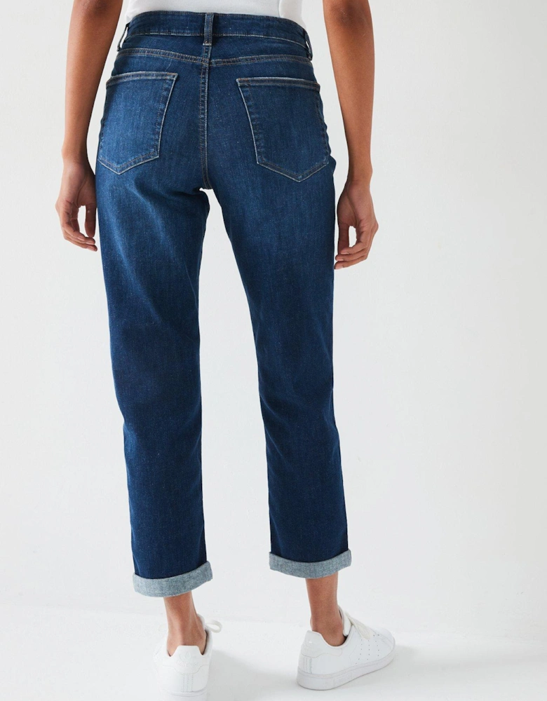 Taylor Boyfriend Jeans - Dark Wash