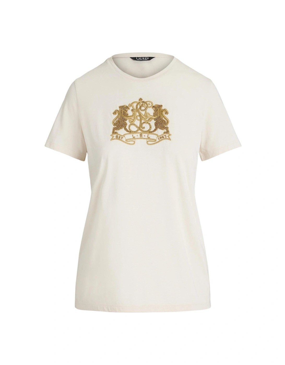 Katlin Short Sleeve T-Shirt - Cream