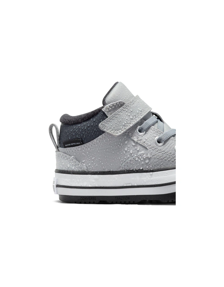 Infants Counter Climate Leather Mid Trainers - Grey