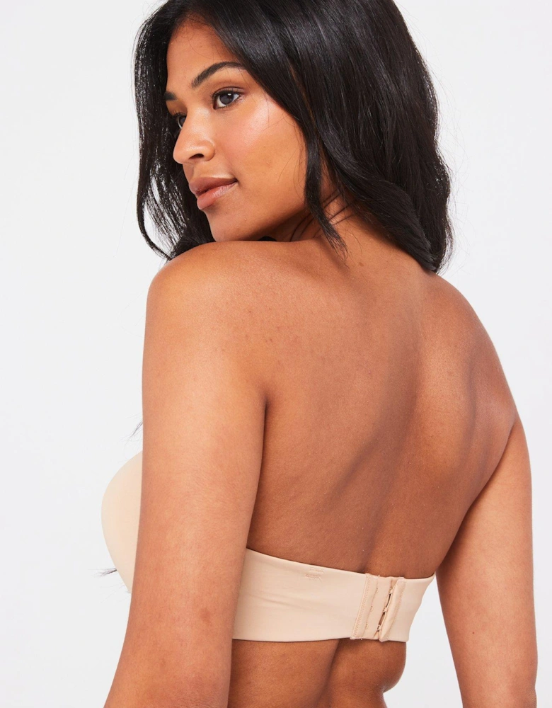 Push Up Strapless Bra - Beige