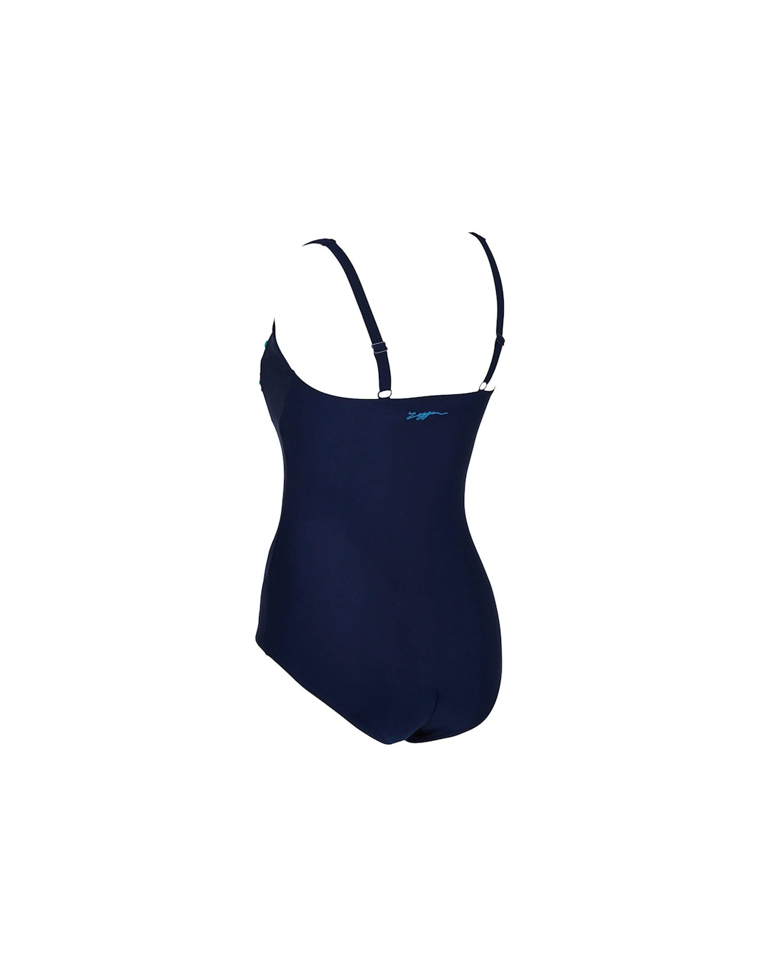 Ecolast Honor Ruched Front Swimsuit - Navy/blue