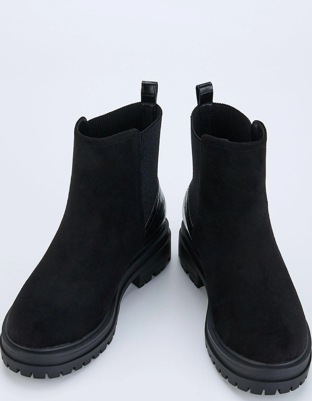 Chunky Ankle Boot - Black