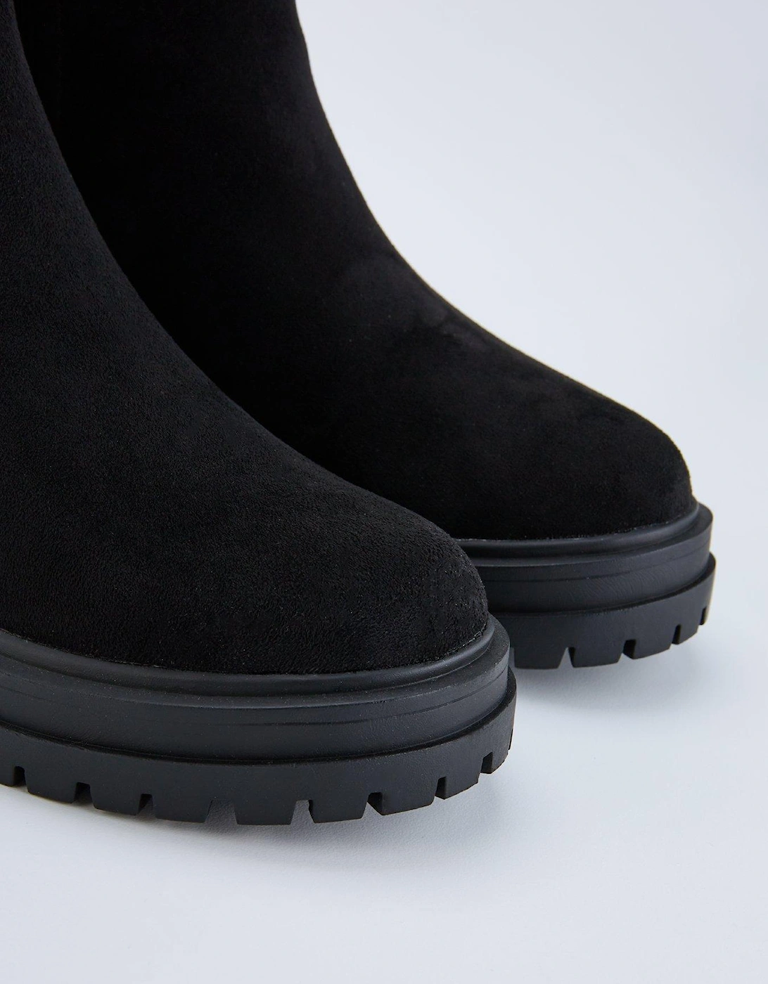 Chunky Ankle Boot - Black