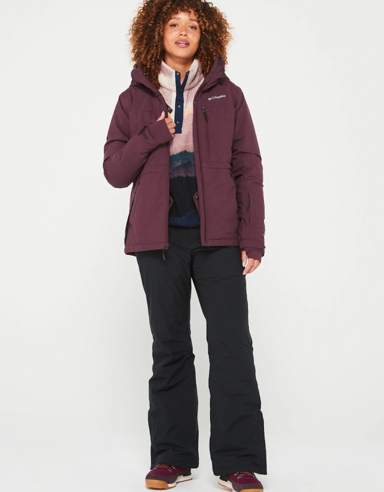 Women's Powdered Peak Insulated Ski Jacket - Purple