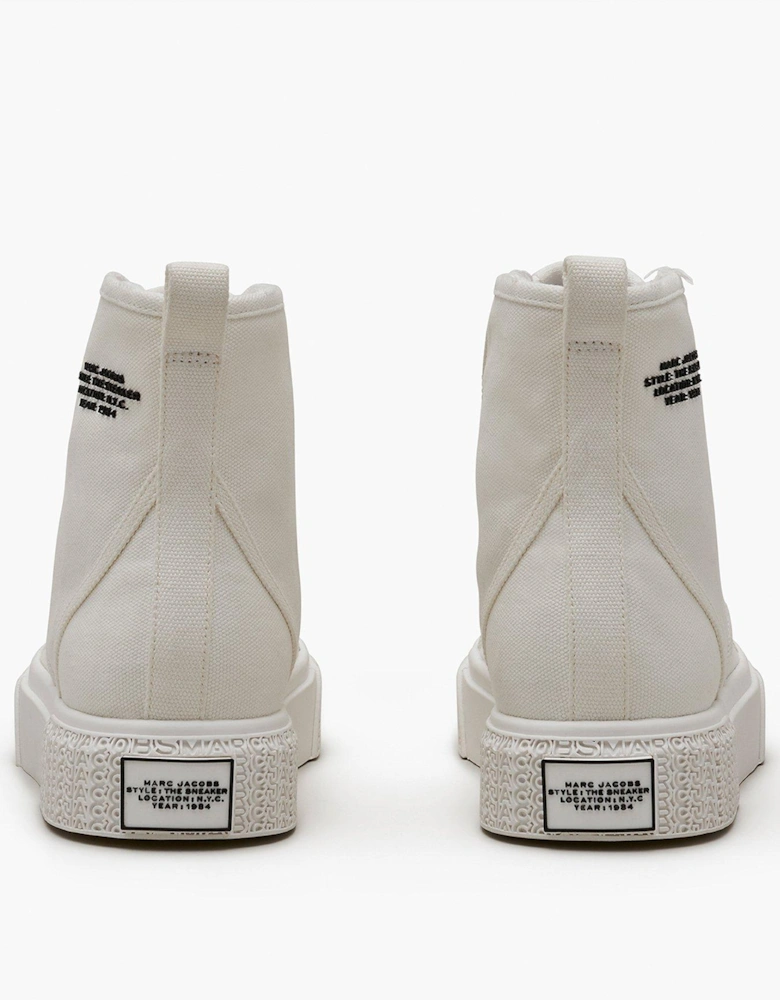 The High Top Sneaker - White