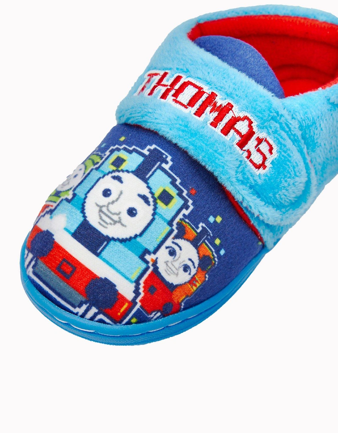 Thomas The Tank Engine Velcro Slippers